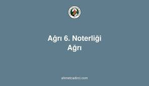 AĞRI 6 - Ağrı